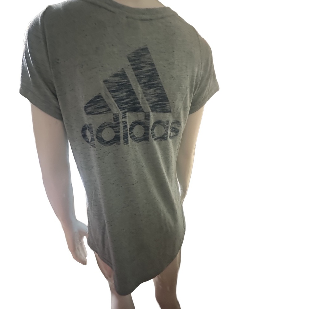 adidas Grey Short Sleeve Tee